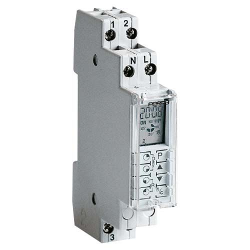 PERRY Interrupteur horaire 16A monophasé digital hebdomadaire