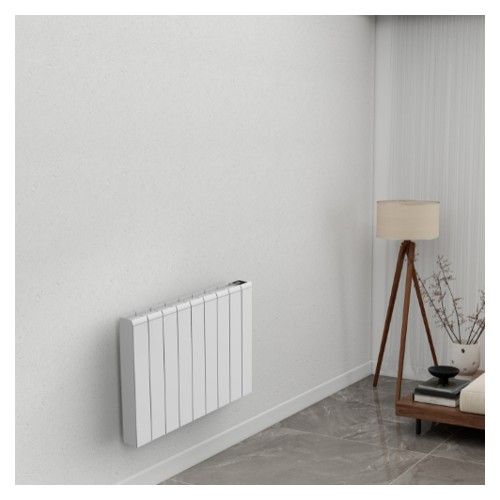 BATILEC Zilo Radiateur connecté à inertie céramique horizontal blanc 2000W - BAT050005