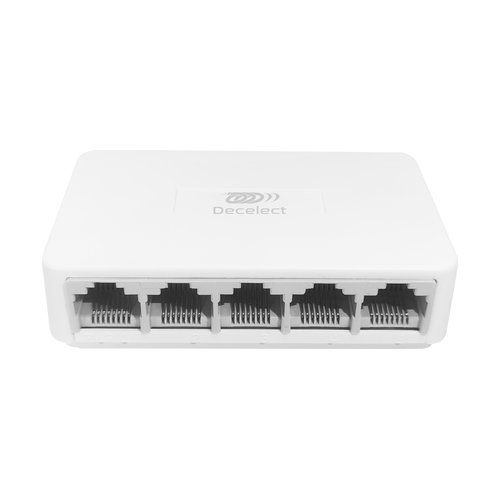 DECELECT Switch ethernet 5 ports 1 Gb