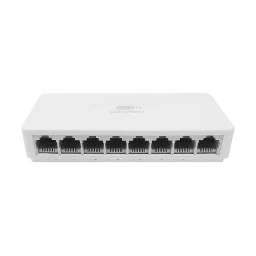 DECELECT Switch ethernet 8 ports 1 Gb