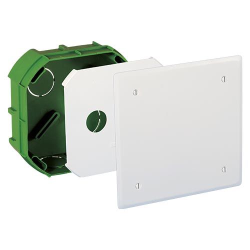 EUROHM Boîte de dérivation pour maçonnerie 100x100x40mm