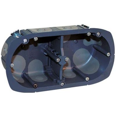 EUROHM XL ULTRA Boîte encastrement double multimatériaux étanche à l'air P40mm E71