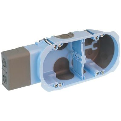 EUROHM XL AIR'métic Boîte encastrement double étanche à l'air D67 P40mm spéciale domotique