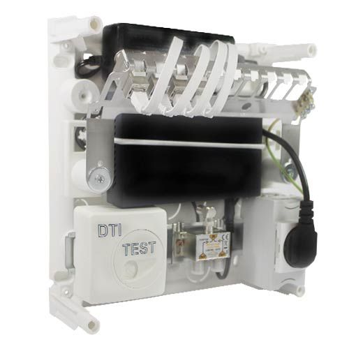 IKEPE Home Connect S Coffret de communication Grade 3TV - 4RJ45 avec switch PoE