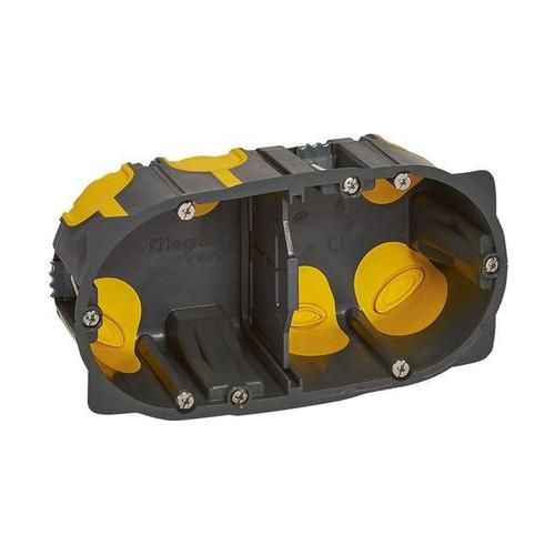 LEGRAND Écobatibox Boite encastrement double étanche à l'air D67 P50