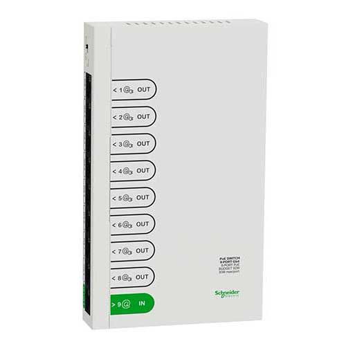 SCHNEIDER Resi9 Connect Switch Ethernet 9 ports, 8 ports 1 Gb POE 30W