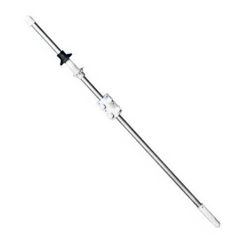 TONNA Mât droit traversant pour caravaning en inox 1.6m x 30 mm