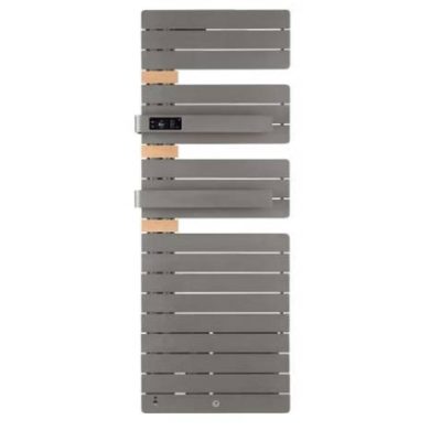 THERMOR Allure 3 virtuose Sèche-serviettes électrique connecté roche avec soufflerie 1750W mât à gauche