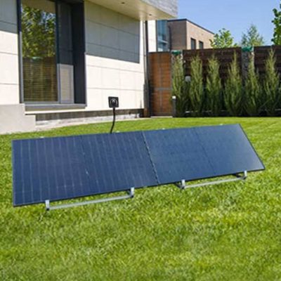 Kit Solaire Plug & Play 900Wc à 1000Wc avec 2 panneaux photovoltaïques + micro onduleur ENVERTECH