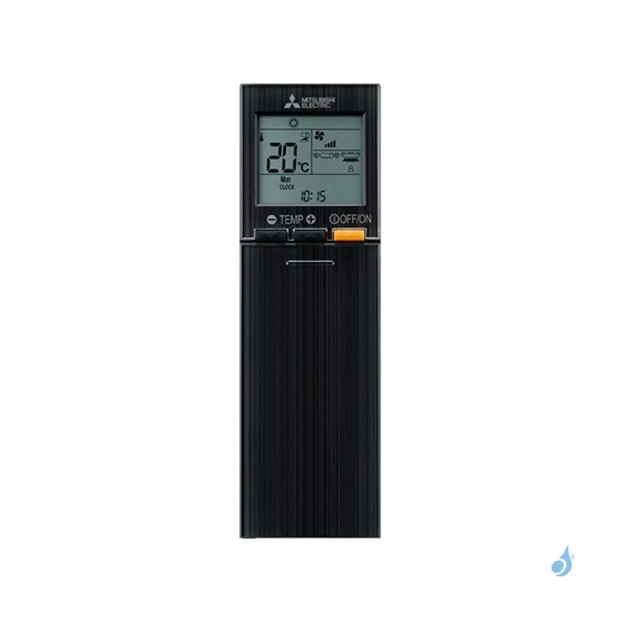 Penta split MSZ-LN Noir MXZ-5F102VF2 10.2kW tailles 25 + 25 + 25 + 25 + 25 MSZ-LN25VG2B (x5) Mural Design de Luxe WiFi